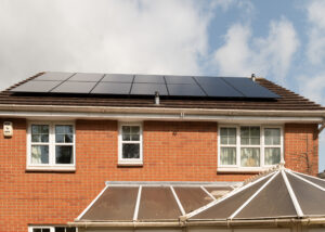 House with solar PV