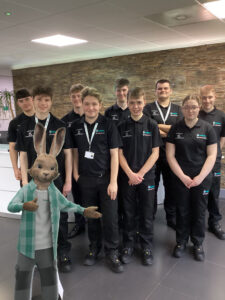 The UK's first ten Low Carbon Heating Technician Apprentices.